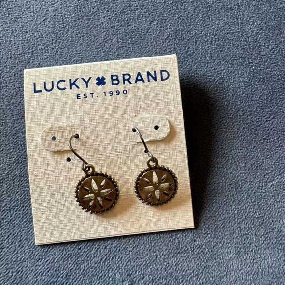 Brand new Lucky Brand Vintage Gold Earrings - Picture 1 of 1